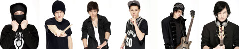Nevada Tan sind: Juri, Jan, Franky, Timo, Linke und David (v.l.) (© Public Address)